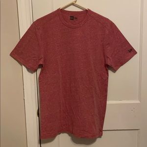 Heather red New Era T-shirt